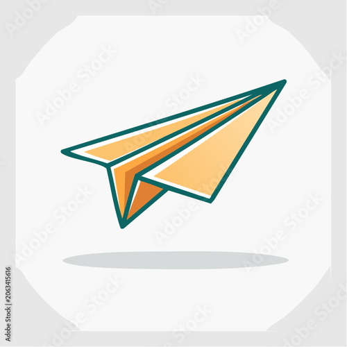 Paper airplane icon
