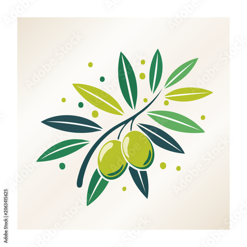 Flat design sunflower vector illustration