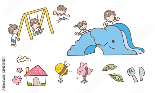 子どもに関するイラスト