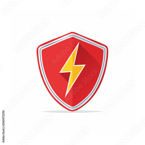 Red heart with yellow arrow vector icon