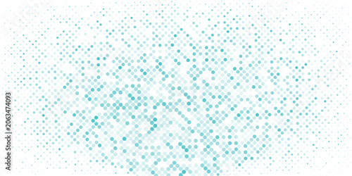 halftone dot vector modern geometrical circle abstract background. Dotted texture template. Geometric pattern in halftone style with gradient.