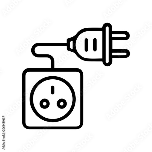 Electrical Power Plug Icon