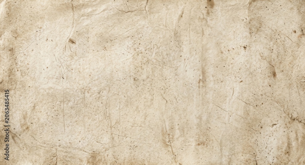 Fototapeta premium Aged vintage paper texture with distressed surface backdrop background parchment handmade