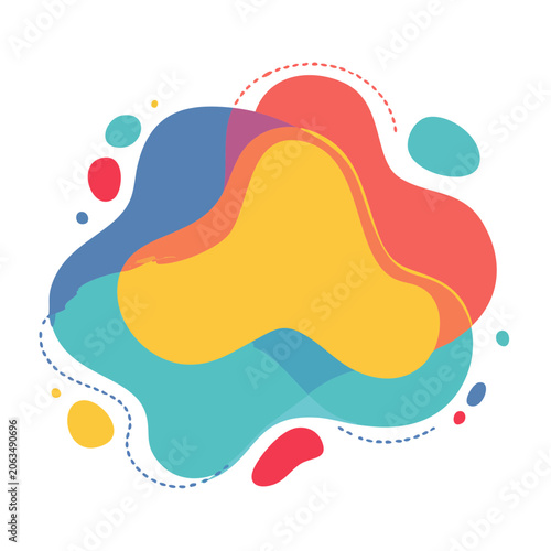 Abstract brain vector illustration