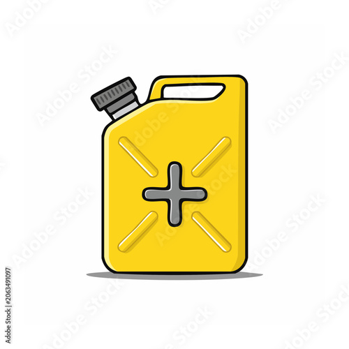 Yellow USB flash drive icon flat design