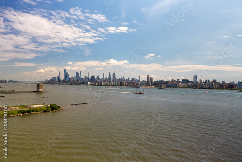 Fotografía New york city skyline across hudson river