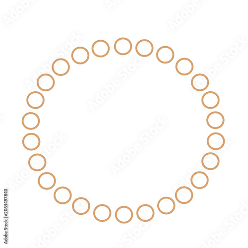 30 Day Habit Tracker Circle Minimal Flat Icon