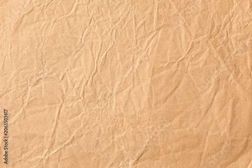 Old brown craft texture with crumple texture