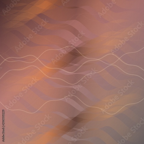 Abstract wave pattern with warm gradient colors