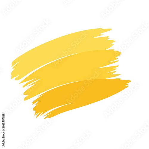 Yellow banana icon isolated on transparent background
