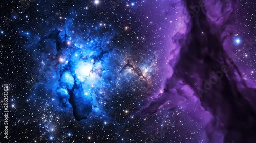 Vibrant Nebula in Deep Space Exploration.