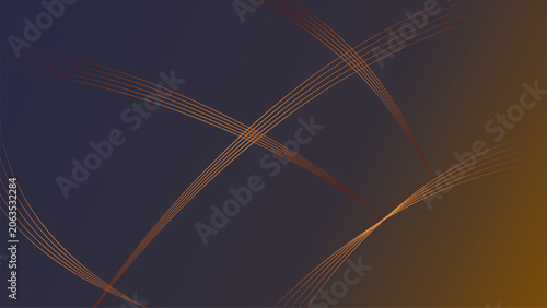 Modern abstract background featuring elegant intersecting flowing line waves over a dark gradient backdrop.