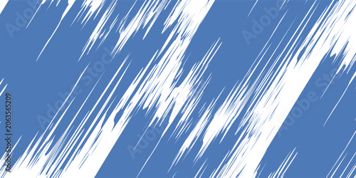 Obraz na płótnie Abstract Blue and White Grunge Background with Halftone Style