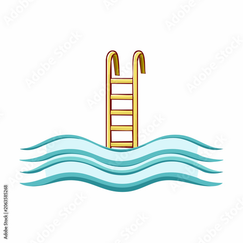 Swimming Pool Ladder Icon