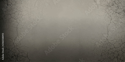 Slika na platnu A distressed, cracked, and textured wall surface evokes a sense of age and decay