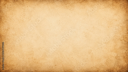 Fotografi Aged parchment paper texture with mottled beige and brown tones