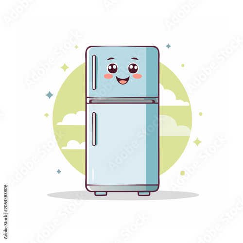 Flat vector smartphone charging with battery icon