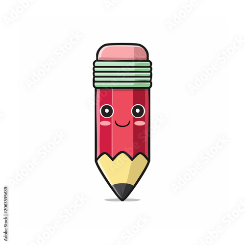 Flat design mailbox with heart and stamp vector