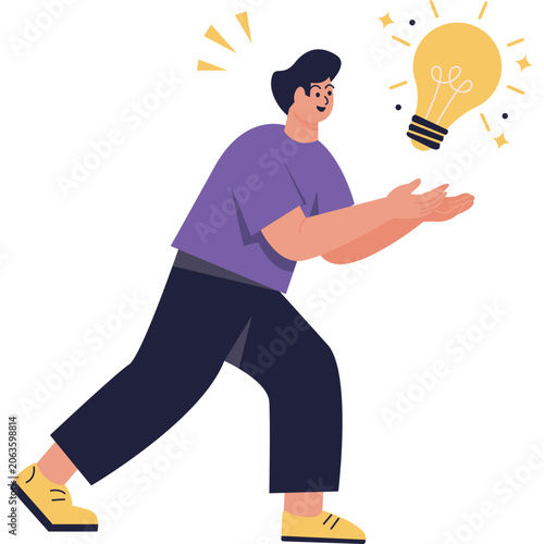 Handrawn People Work Illustration