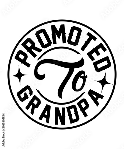 promoted to grandpa svg