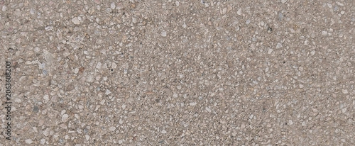 Fotografie Terrazzo concrete texture with beige stone chips, polished cement floor backgrou