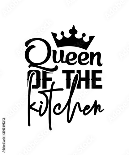 queen of the kitchen svg