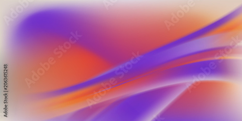 Tableau sur toile Abstract blurred gradient background colours with dynamic effect