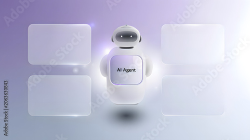 AI Agent Framework with Editable Content Boxes