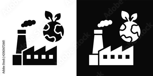 Photos Environmental Impact black and white background style collection