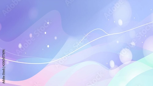 Soft lavender and white flowing medical wellness abstract motion background