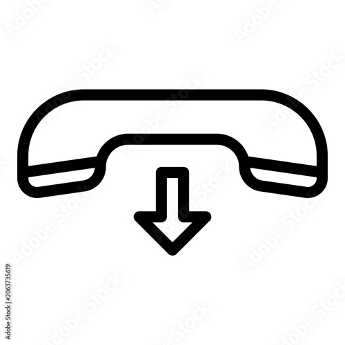 end call icon