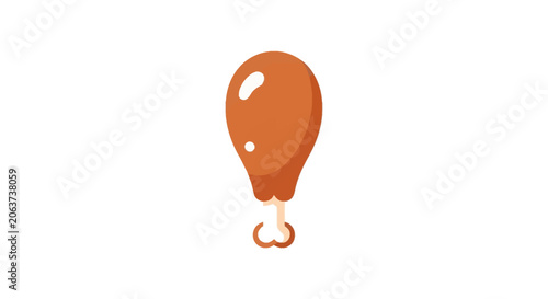 Canvastavla Brown Rubber Balloon with Knot.