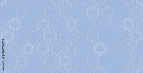 A hexagonal geometric shape with seamlessly connected points.