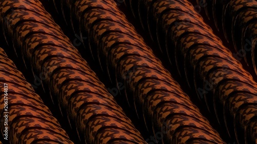 brown leather texture. motion video