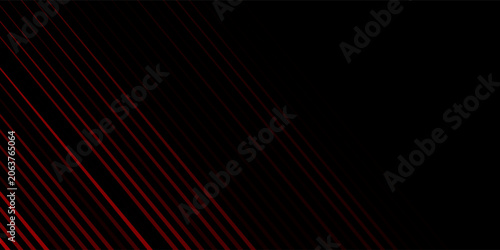 Red diagonal straight line background. Abstract dark striped gradient wallpaper. Red slanted stripes backdrop for flyer, banner, poster, presentation. Masculine linear game or sport texture. Eps10