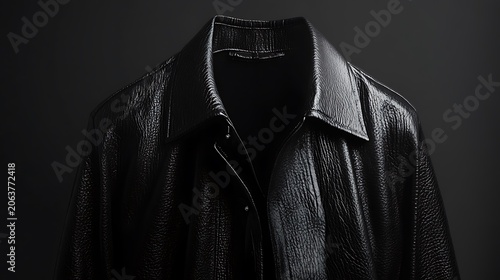 Modern fashion woman black apparel high resolution picture