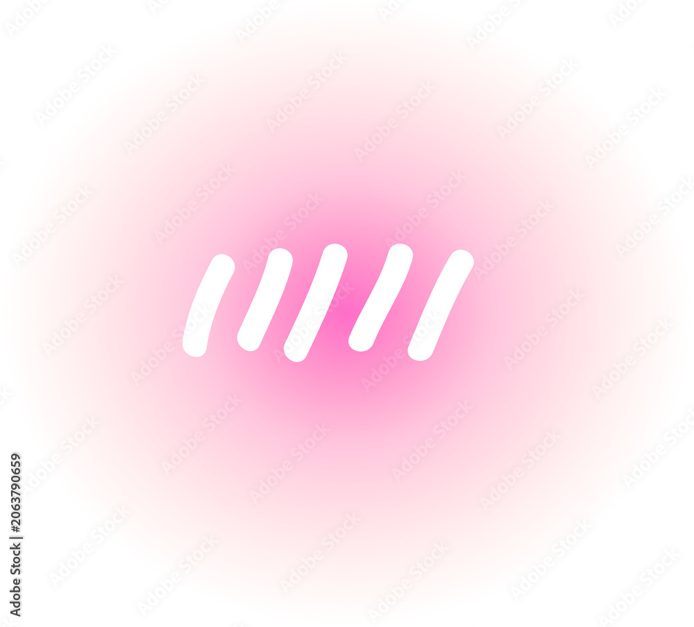 Fototapeta premium Cute Blush Mark Photo Decoration