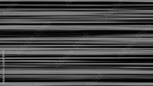 Abstract broken or no signal television, tv or computer screen glitch with noisy animation on black background. Loop able animated video.