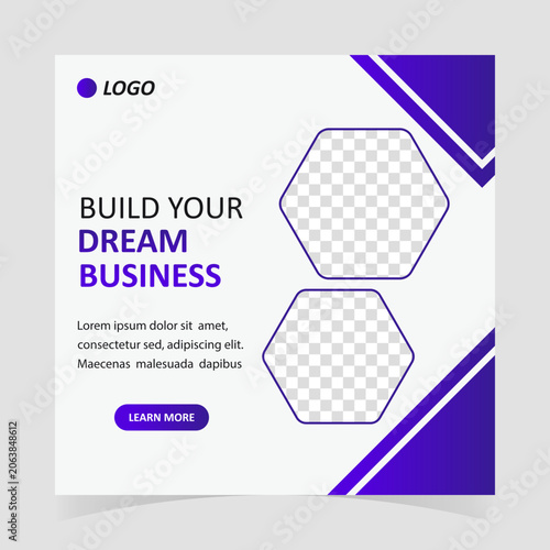 Dream Business Corporate Marketing Post Template