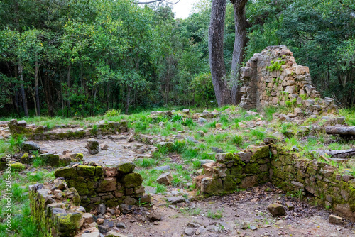 Foto Ruins of Lady Anne Barnards Cottage, colonial heritage site, Cape Town