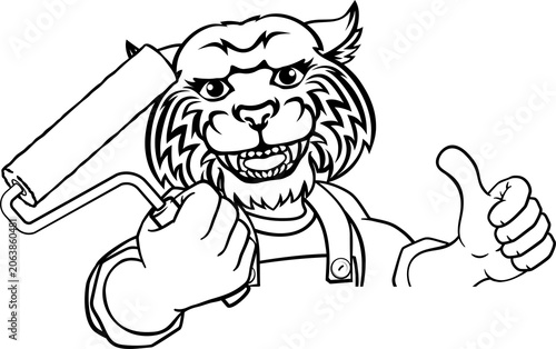 A wildcat painter decorator...