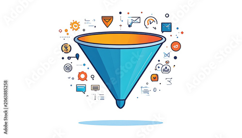 Marketing Funnel Sales Conversion Tool.