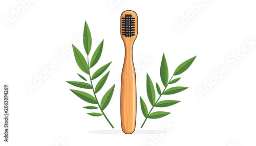 Bamboo Toothbrush Eco Friendly Dental.
