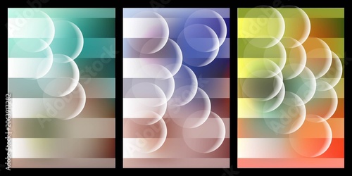 Abstract seamless background with organic shapes isolated on white background, Vector