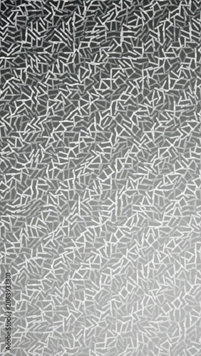 Abstract geometric line pattern in grayscale
