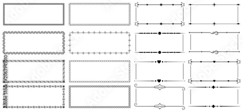 Tableau sur toile Frame ornament