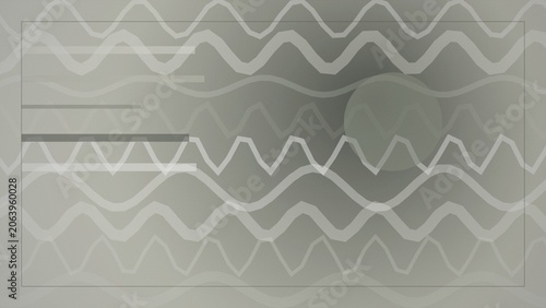 Seamless abstract wave pattern in gray tones