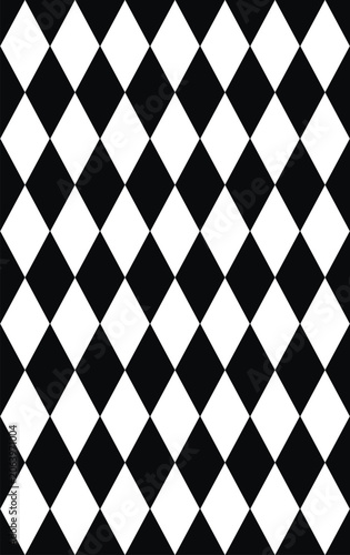diamond black and white pattern wallpaper background illustration design
