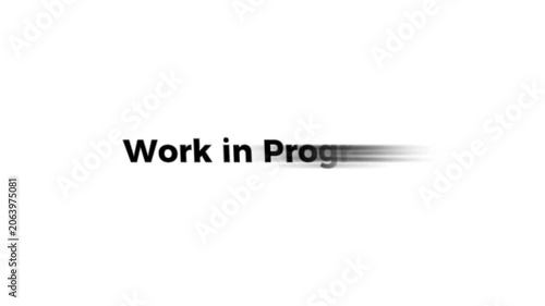 Black wakinp logo on a plain white background with blur effect