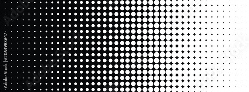 Canvastavla Pattern Half Stripe, Half Stripe Black, Stripe Transition Black